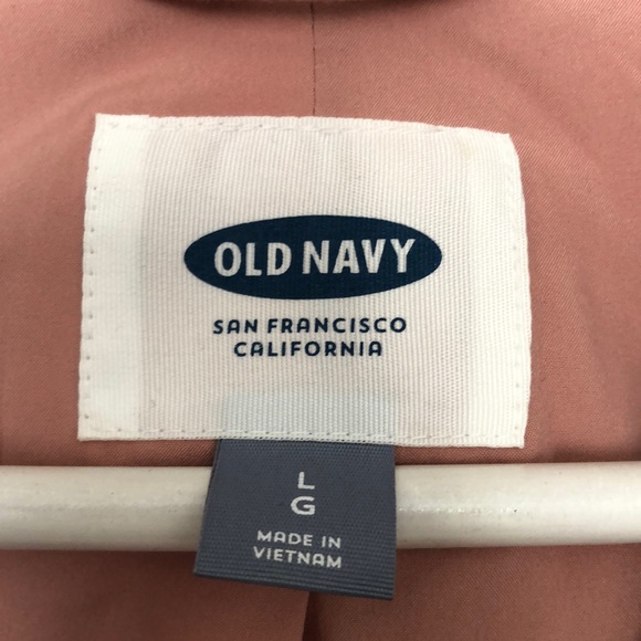 Old navy Moto style pea coat - Picture 3 of 3